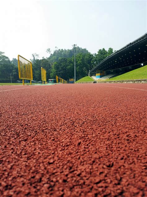 Running Track In The Stadium Free Stock Photo - Public Domain Pictures