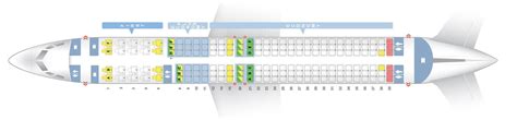 Seat map Boeing 737-900 United Airlines. Best seats in plane