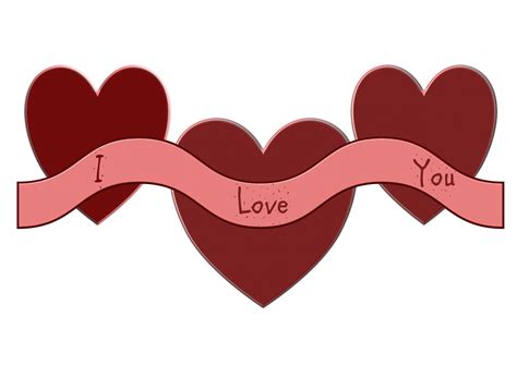 I Love You Banner Free Stock Photo - Public Domain Pictures