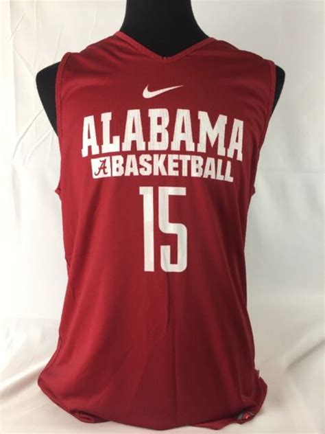 Nike USA Alabama Crimson Tide Reversible Basketball Jersey Mens Large ...