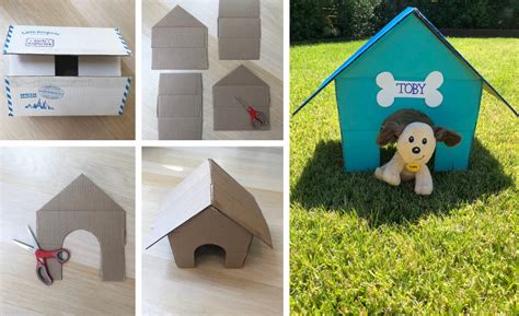 How To Make A Dog House Out Of Cardboard - Mariiana-blog