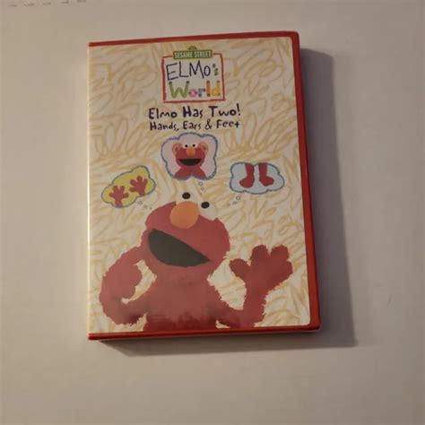 ELMOS WORLD - Elmo Has Two Hands, Ears Feet (DVD, 2004) **Fullscreen ...