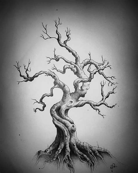 #ballpointpen #treedrawing #twistedtree #twisted #trees #treetwisted ...