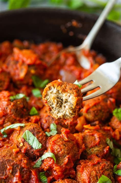 Vegan Lentil Meatballs - A Saucy Kitchen