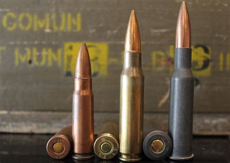 far zero. Comparison of cartridges of caliber 7,62x54R and .308 Winchester