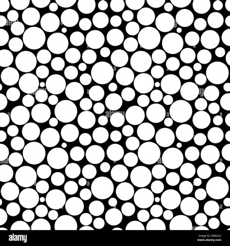 Black and White Bubble background. Illustration for design Stock Vector ...