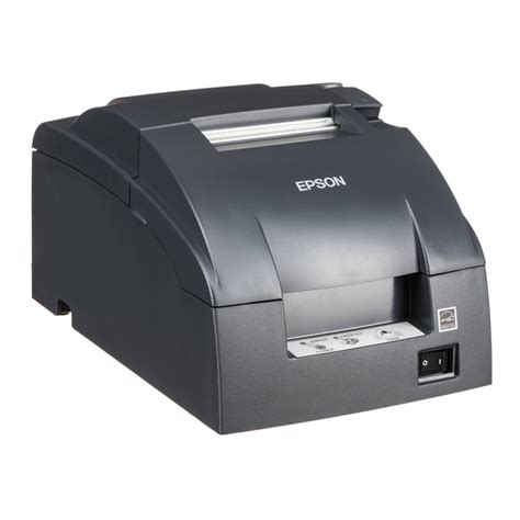 EPSON TM U220 USER MANUAL Pdf Download | ManualsLib