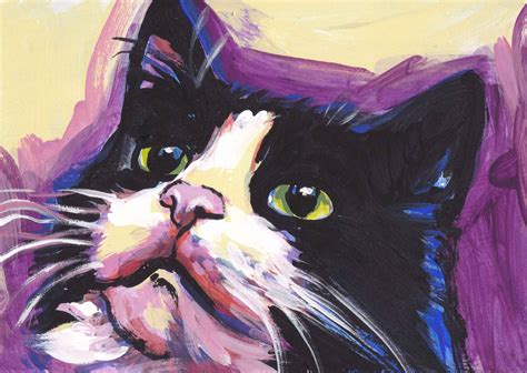 Pop Art Cat Painting at PaintingValley.com | Explore collection of Pop ...