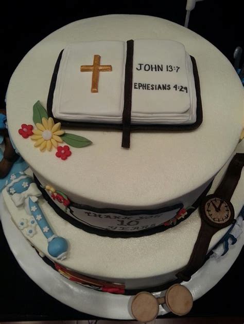 Cake for Pastor - Cake by jan14grands - CakesDecor