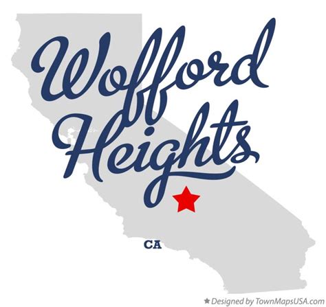 Map of Wofford Heights, CA, California