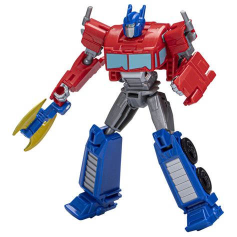 Transformers Toys EarthSpark Warrior Class Optimus Prime Action Figure ...