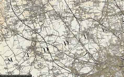 Old Maps of Kingsbury, Greater London - Francis Frith