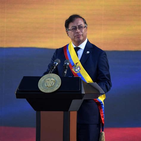 Former Colombia Rebel Gustavo Petro Inaugurated as President - WSJ