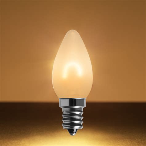 C7 120V Warm White LED Replacement Bulbs - Wintergreen Corporation