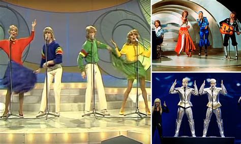 The most memorable Eurovision costumes of all time are revealed | Daily Mail Online