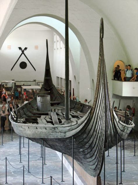 The Oseberg ship- The incredibly well preserved Viking Burial ship from the 9th Century