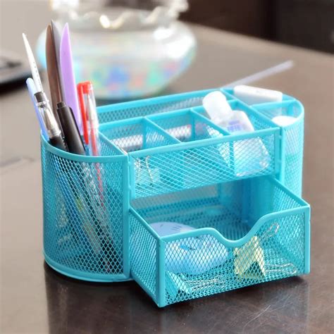 22*11*10.5CM Free Shipping Cute Metal Stationery Holders Portfolio Pen ...