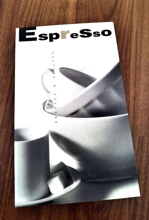 Espresso Coffee Culture Information Coffee Table Book, Hobbies & Toys ...