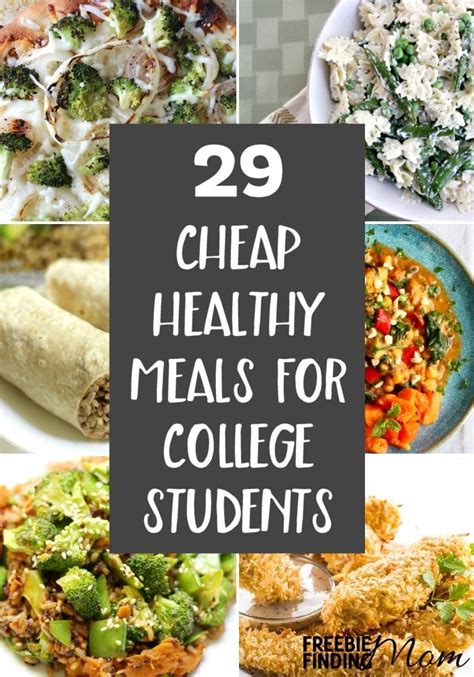 29 Cheap Healthy Meals For College Students