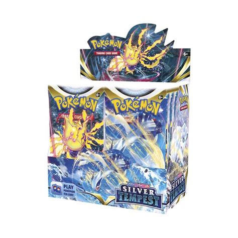 Pokémon TCG: Sword & Shield-Silver Tempest Booster Display Box (36 Packs) | Pokémon Center UK ...