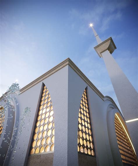 Modern Mosque 3d Model - IMAGESEE