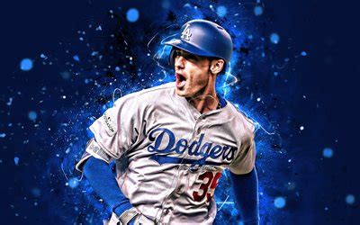 Download wallpapers Cody Bellinger, 4k, MLB, Los Angeles Dodgers ...