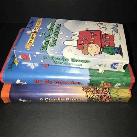 Charlie Brown Holiday VHS Videos Christmas Valentine Thanksgiving Peanuts | eBay in 2020 ...