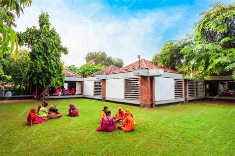 Premium Photo | Sabarmati gandhi ashram in ahmedabad