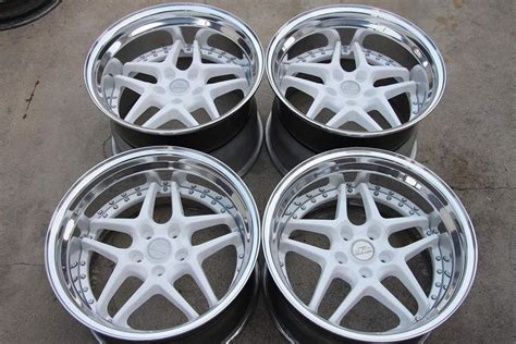 Blitz Type 03 Wheels | "17x8.5/9.5 ET +24 - Med Disk | Gloss White