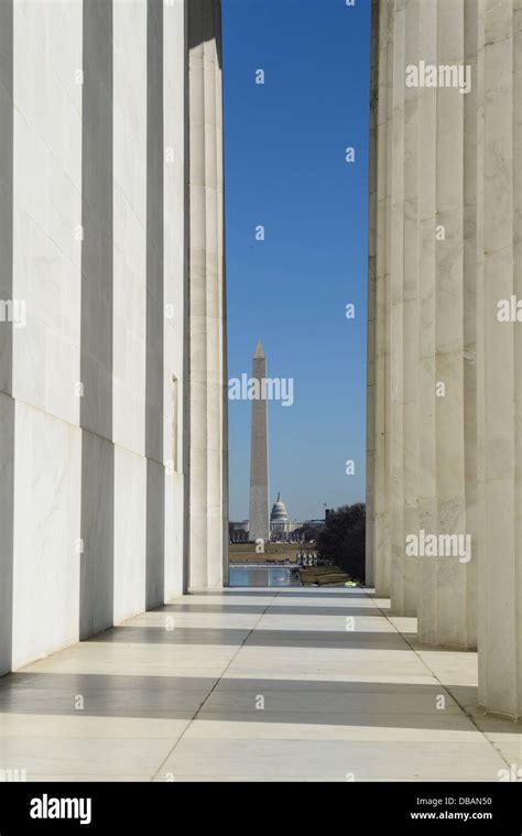 Washington Monument and Capitol Hill Stock Photo - Alamy