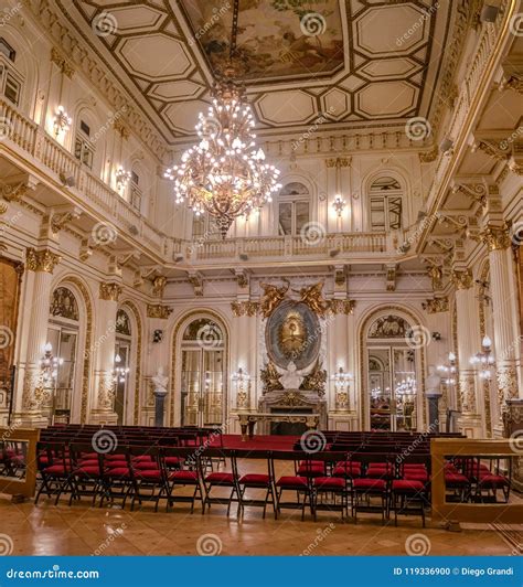 Hall Inside Casa Rosada Presidential Palace - Buenos Aires, Argentina Editorial Image - Image of ...