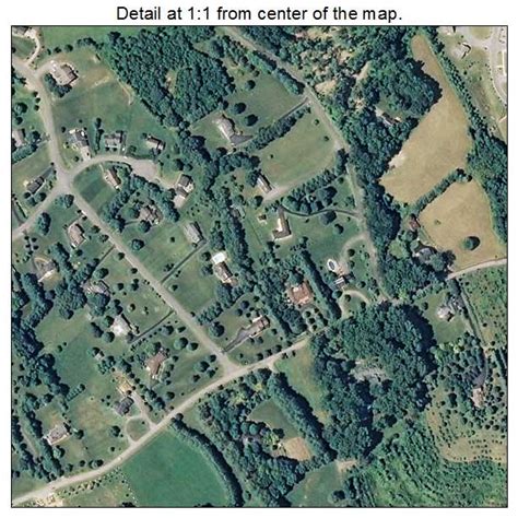 Aerial Photography Map of Daleville, VA Virginia