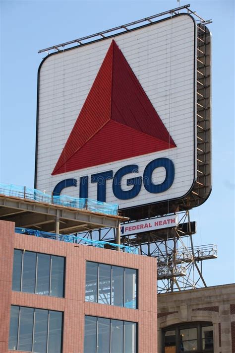 Citgo petroleum sign editorial photography. Image of outside - 254806542