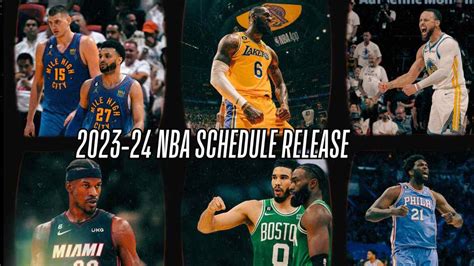 NBA Season Schedule 2023 - 2024: Match Date, Time and TV Coverage