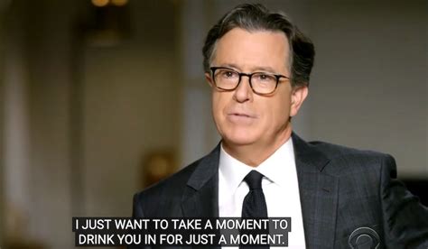 Stephen Colbert gushes during Obama interview: 'I just want to take a ...