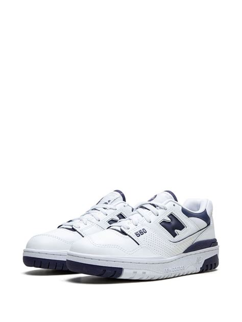 New Balance 550 "White/Navy" Sneakers | White | FARFETCH