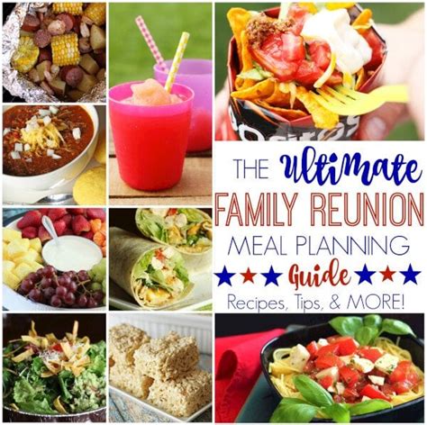 The Ultimate Family Reunion Meal Planning Guide | Favorite Family Recipes