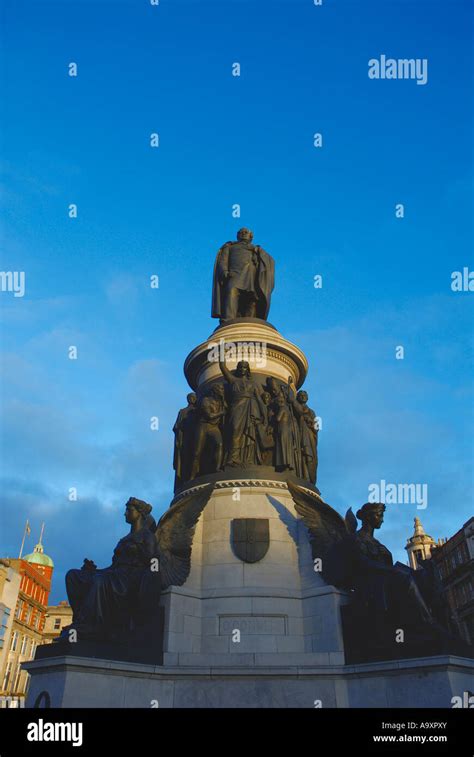 Daniel O'Connell Statue, Dublin, Ireland Stock Photo - Alamy