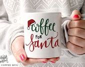 Items similar to Christmas Coffee Mug, Ceramic mug, coffee quote mug, Christmas mug, Printable ...