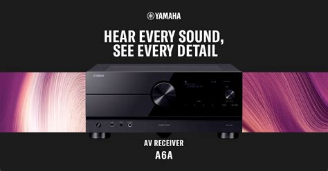 RX-A6A AV Receiver Specs - Yamaha USA