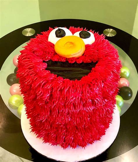 Elmo Layer Cake - Classy Girl Cupcakes