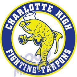 CHARLOTTE-HIGH-TARPONS.jpg Custom Car Magnet - Logo Magnet