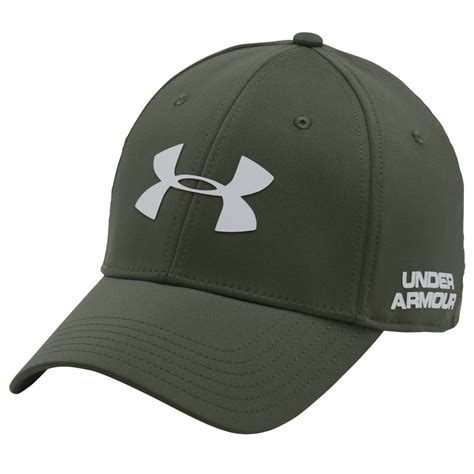 Under Armour Mens UA Golf Headline Cap Sport Fitted Baseball Tech Hat | eBay