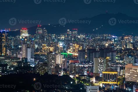 the night view of the city 13479767 Stock Photo at Vecteezy