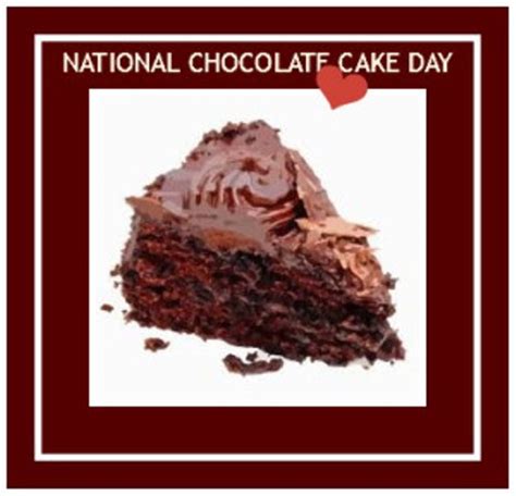 Image Of National Chocolate Cake Day - Desi Comments