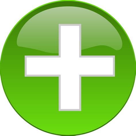 Green,cross,button,medical,medic - free image from needpix.com