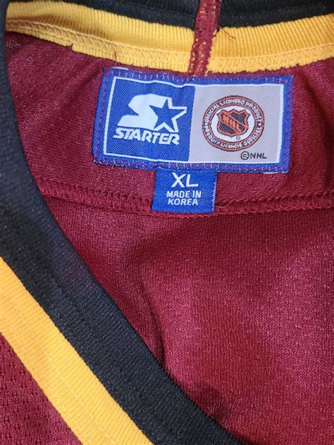 Chicago Wolves STARTER/NHL Hockey Jersey Used Men's XL | Etsy