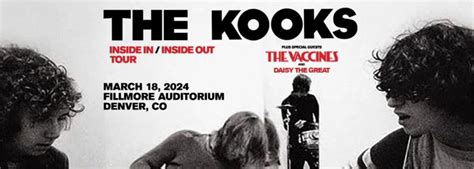 The Kooks Tickets | 18th March | Fillmore Auditorium