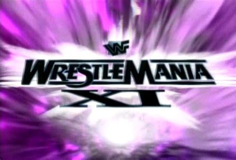 WrestleMania 11 | Wrestlemania, Wwf, Wwe logo