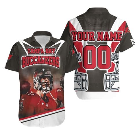 Tom Brady 12 Nfc South Division Tampa Bay Buccaneers Super Bowl 2021 Personalized Hawaiian Shirt ...